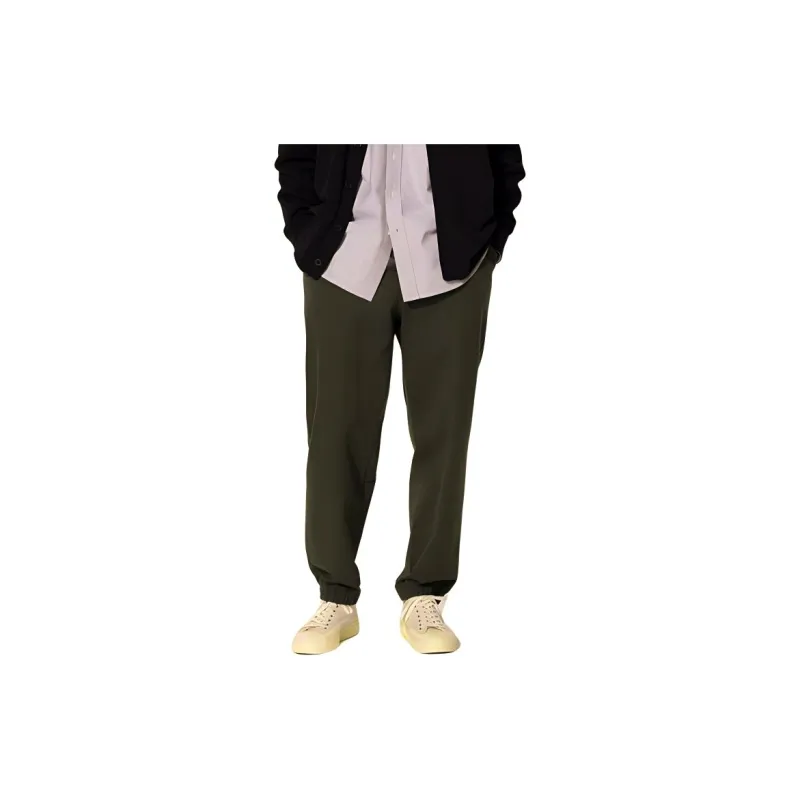 UNIQLO Casual Pants Unisex Dark Green-2