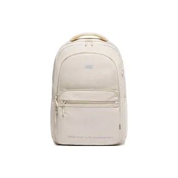 HLA Panda Wowo Series Polyester Backpack Laptop Bag Backpack Unisex Light Khaki/Black