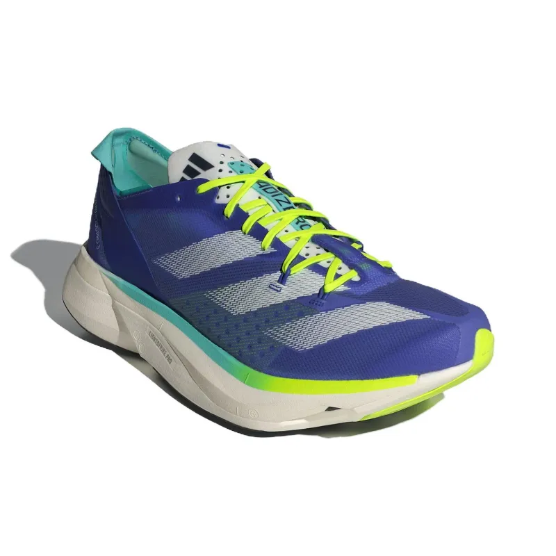 Adidas Adizero Adios Pro 3 Cobalt Blue Zero Metalic Lucid Lemon Women's-2