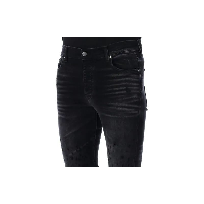 AMIRI Shotgun Mid-rise Skinny Jeans-4