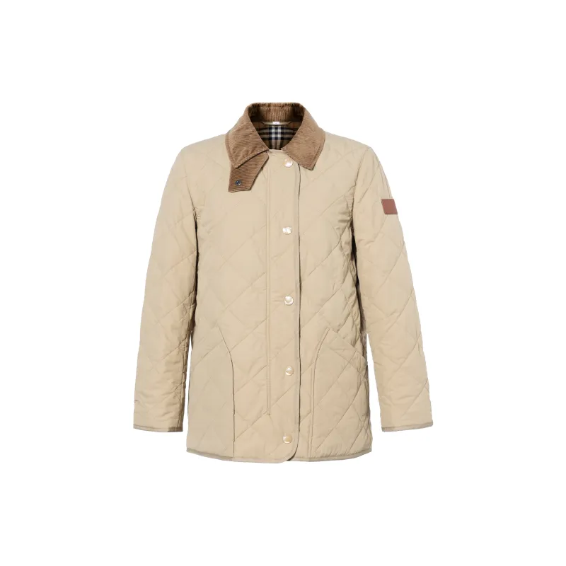 Burberry jacket womens silver online