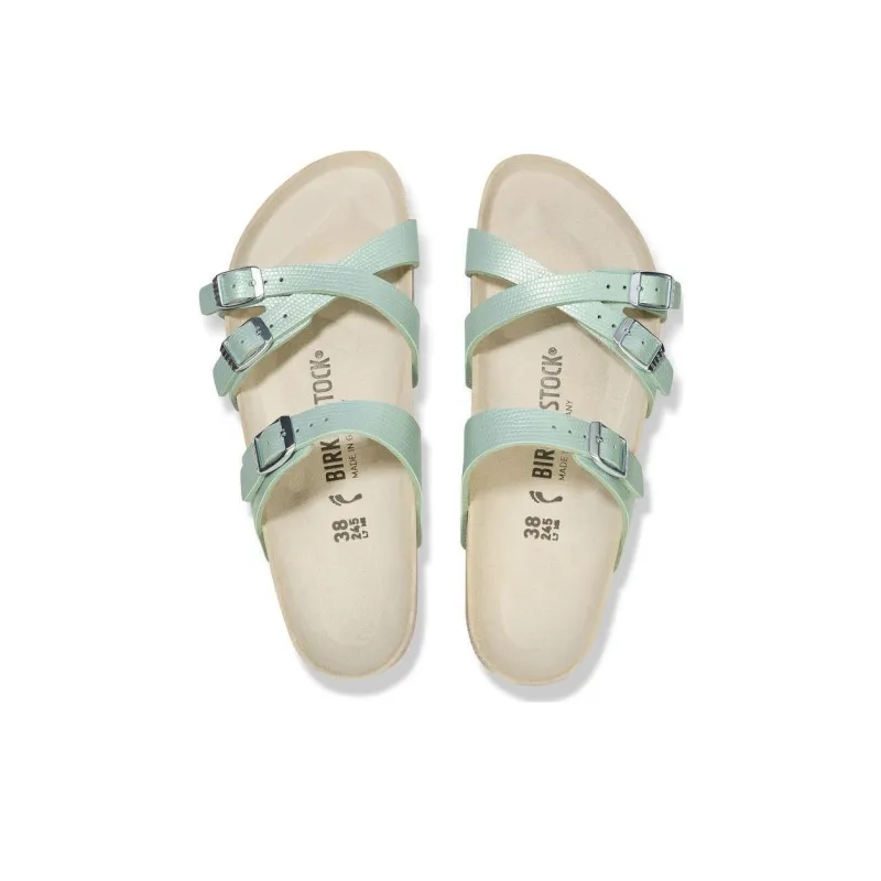 Birkenstock Franca Strap Sandals Women's Green-4