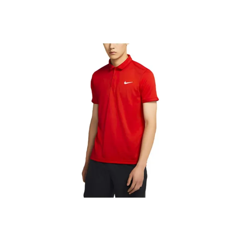 Nike Polo Shirts Men Red-2