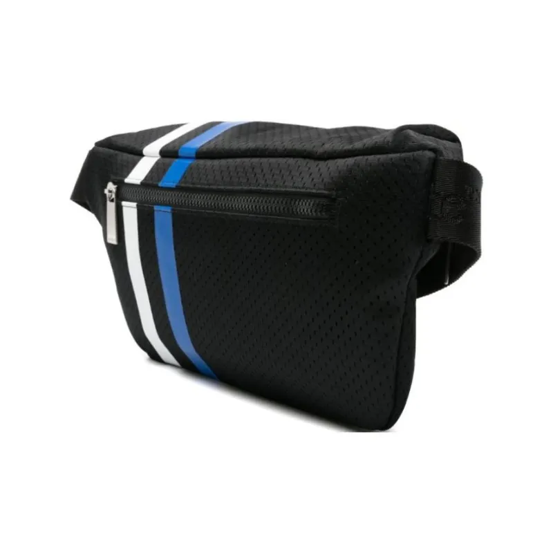 OFF WHITE Outdoor Baseball Waist Bag Black-4