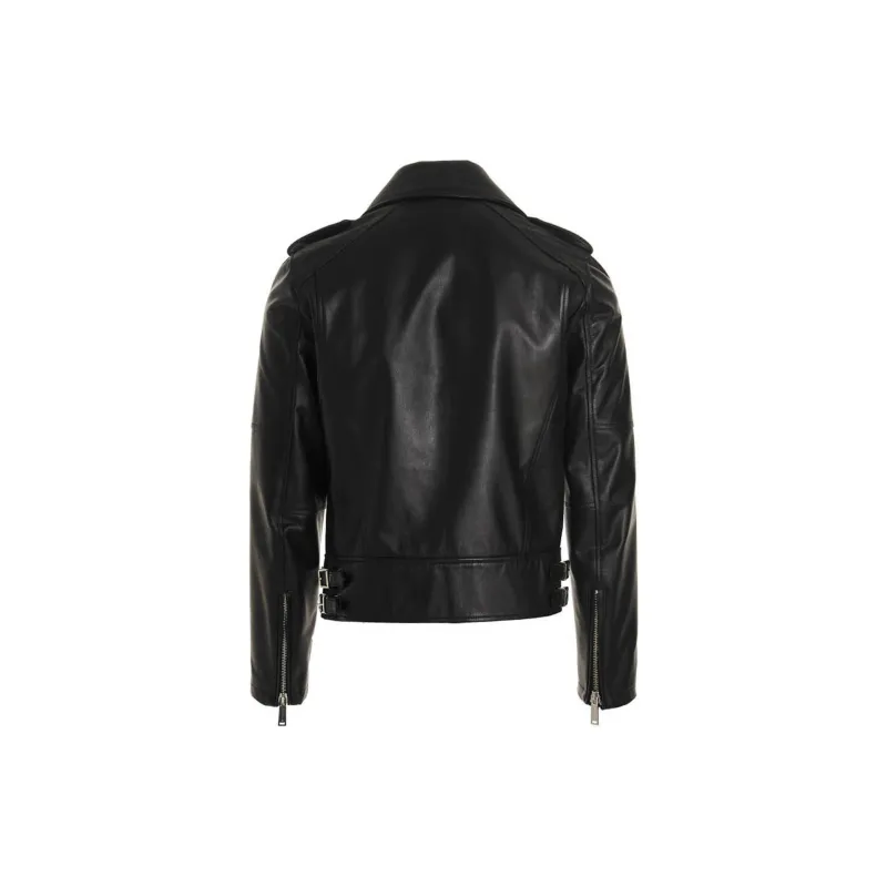 DSQUARED 2 Zipped Biker Jacket-2