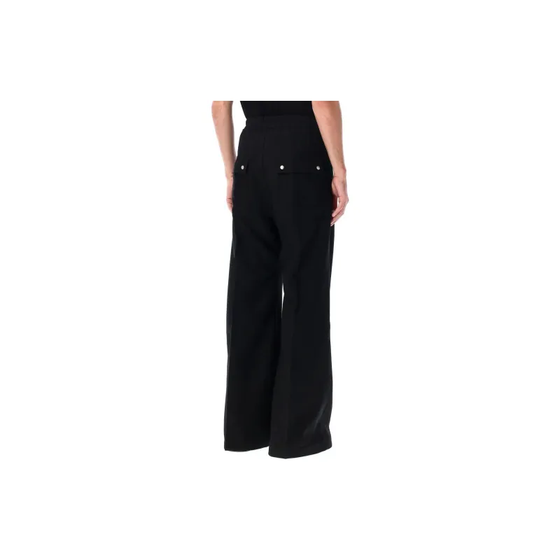 RICK OWENS Geth Belas Drawstring Wide Trousers-2