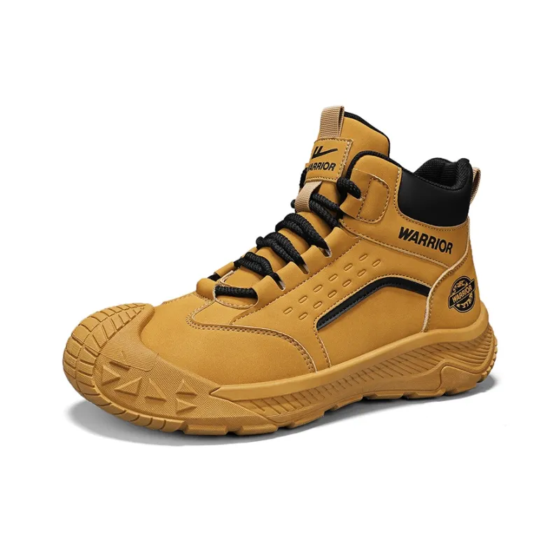 Warrior Cushioning Anti-Slip And Wear-Resistant High-Top Casual Shoes Men's-1