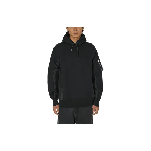 Sacai Sweatshirts Men Black