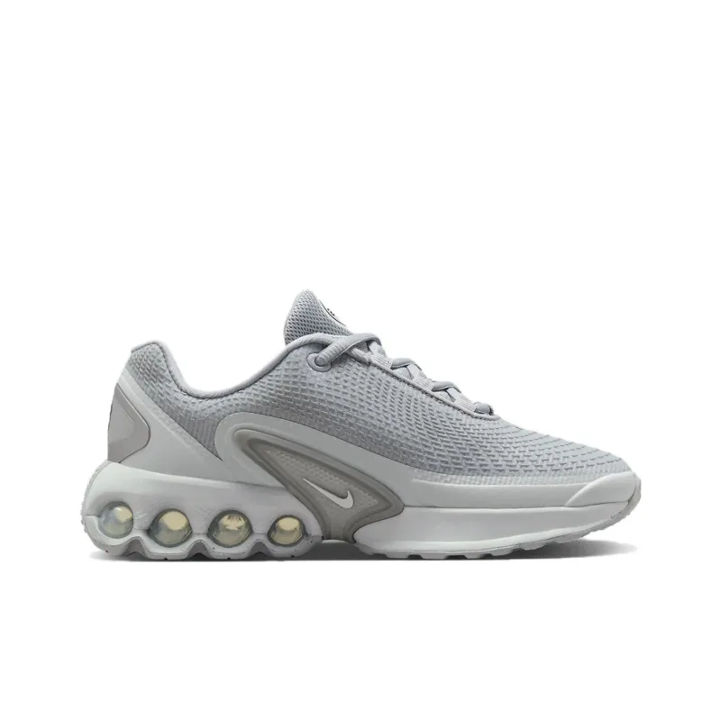 Nike Air Max Dn Anti Slip Wear Resistant Low Top Kids' Running Shoes Gray Teenagers-1
