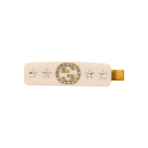 GUCCI Hair Clips Women's Off White