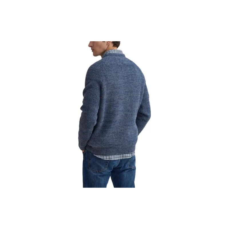 BARBOUR Logo-Patch Crewneck Jumper-3