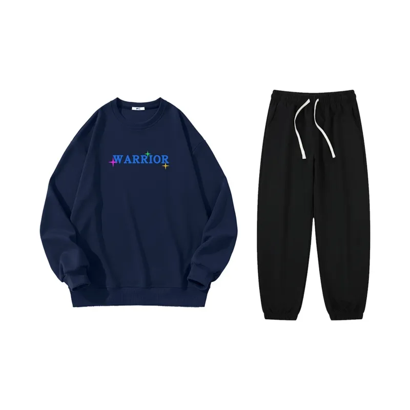 WARRIOR Sweatshirt Sets Unisex-3