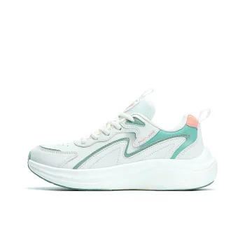 XIDELONG Coverage Balance Low Top Anti Rollover Stable Support Sprint Running Shoes Women's Jade Purity