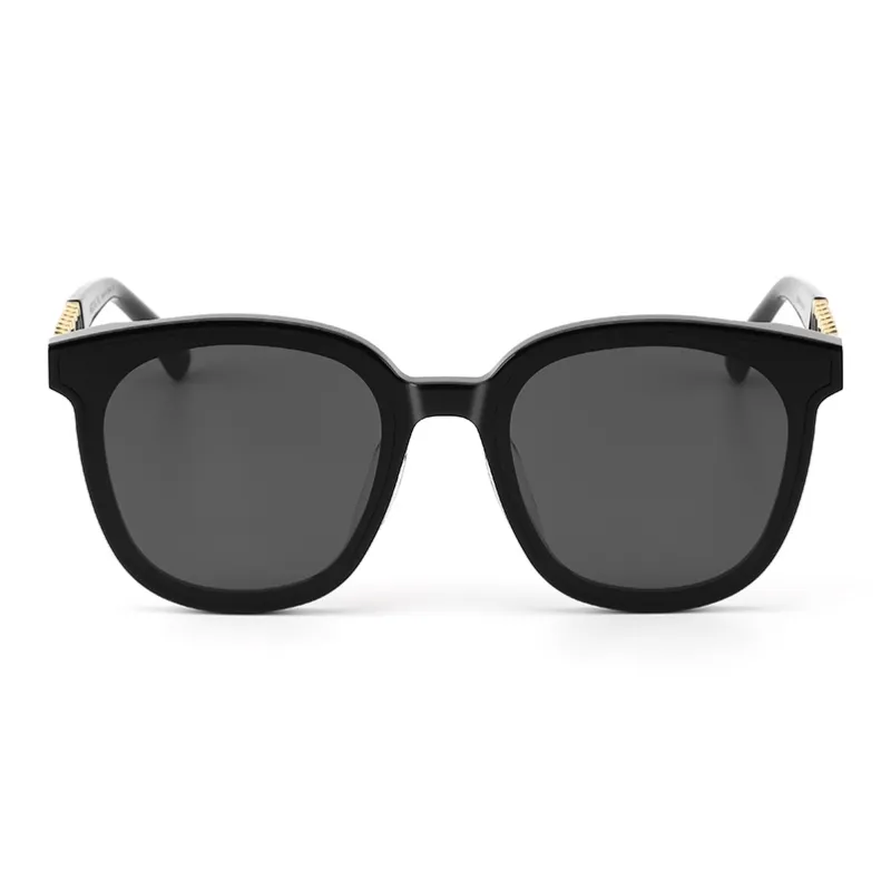 SUPER SUNG Plate And Metal Round Sunglasses Unisex-2