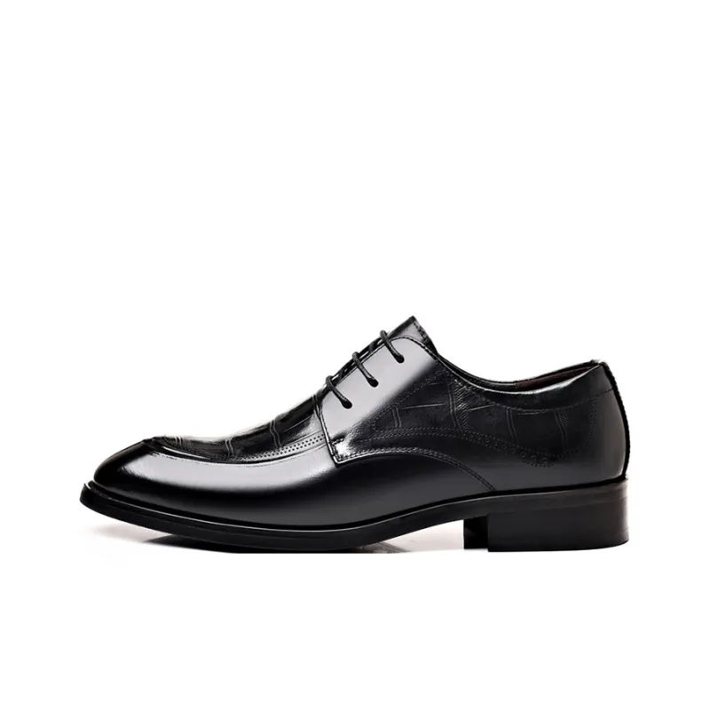 Lady's House Dress Shoes Men's Black-0