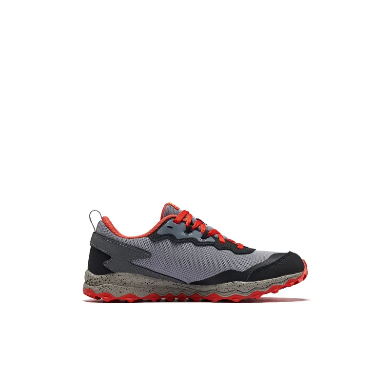 saucony Peregrine KDZ Big Kid 'Grey Red'-1