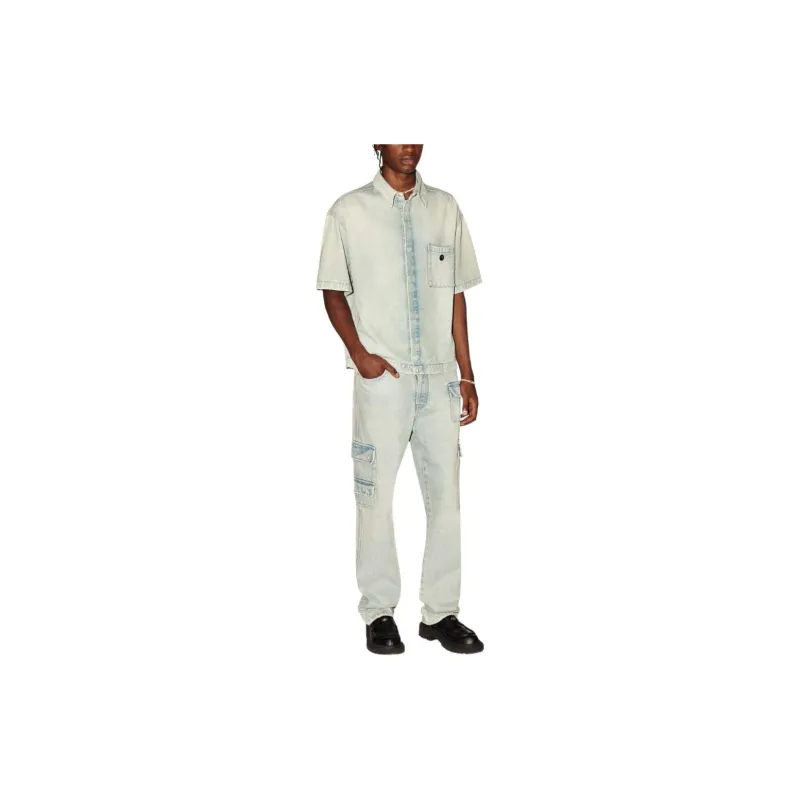 AMBUSH Boxy Fit Denim Shirt-4