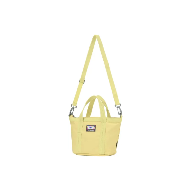 Columbia Polyester Tote Bag Shopping Bag Shoulder Bag Crossbody Bag Handbag Mini Unisex Yellow-0