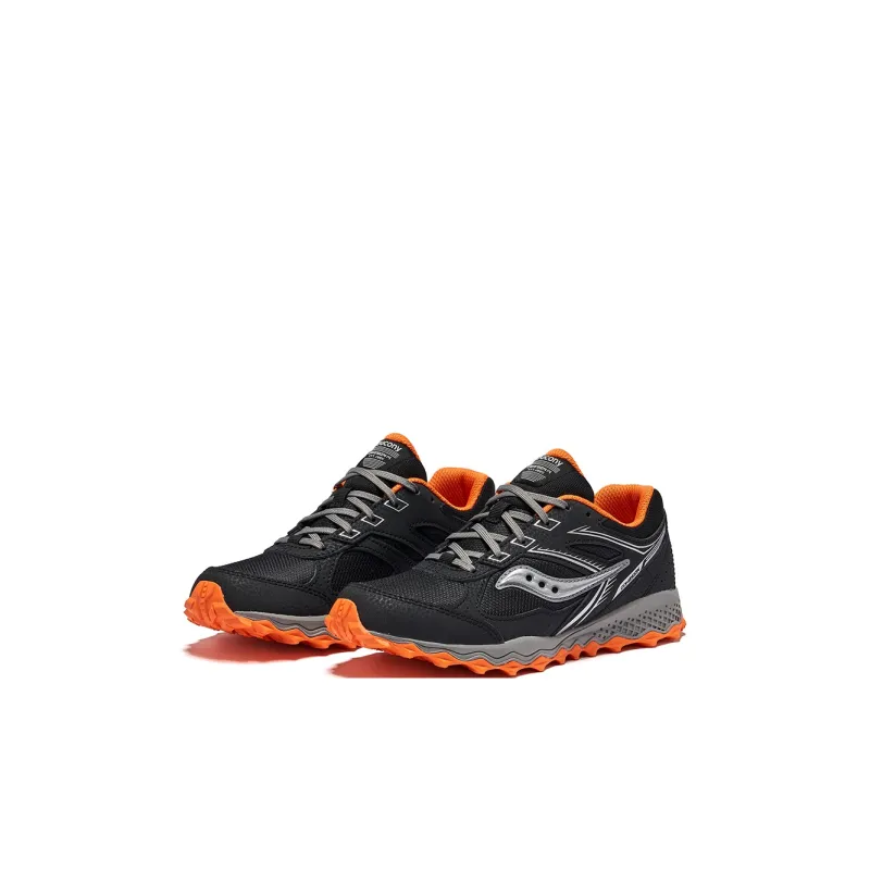 saucony Cohesion TR14 Lace Big Kid 'Black Orange'-3