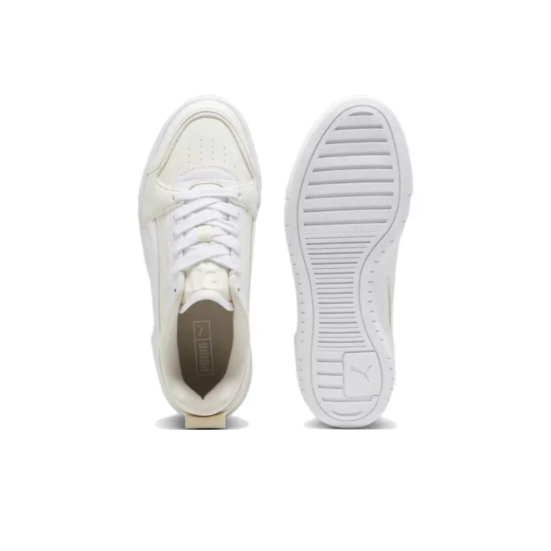 PUMA Ca Pro Anti-Slip Wear-Resistant Low-Top Skateboard Shoes Women's Ecru-3