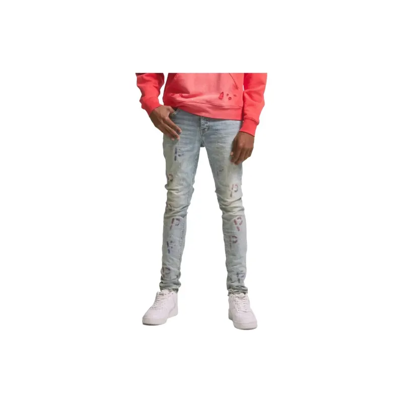 PURPLE BRAND Jeans Men's Light Indigo-2