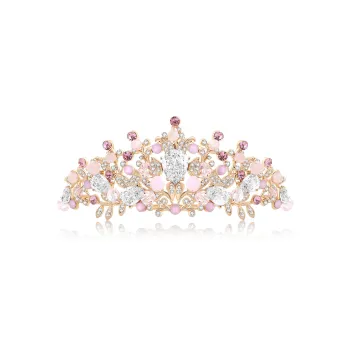 ZANC Alloy Zircon Headbands Women's Pink