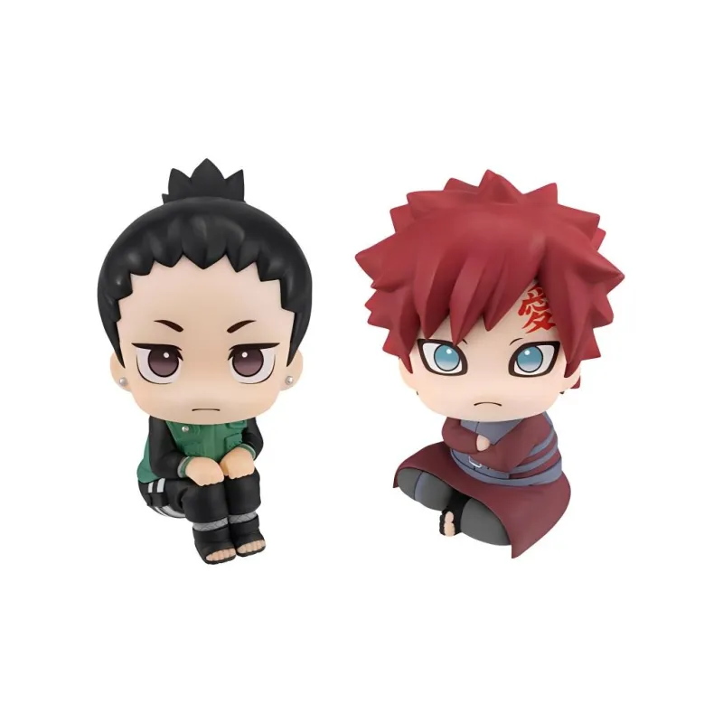 MegaHouse UP Collection Look At Naruto Shikamaru Nara And Gaara. Chibi Figures-1
