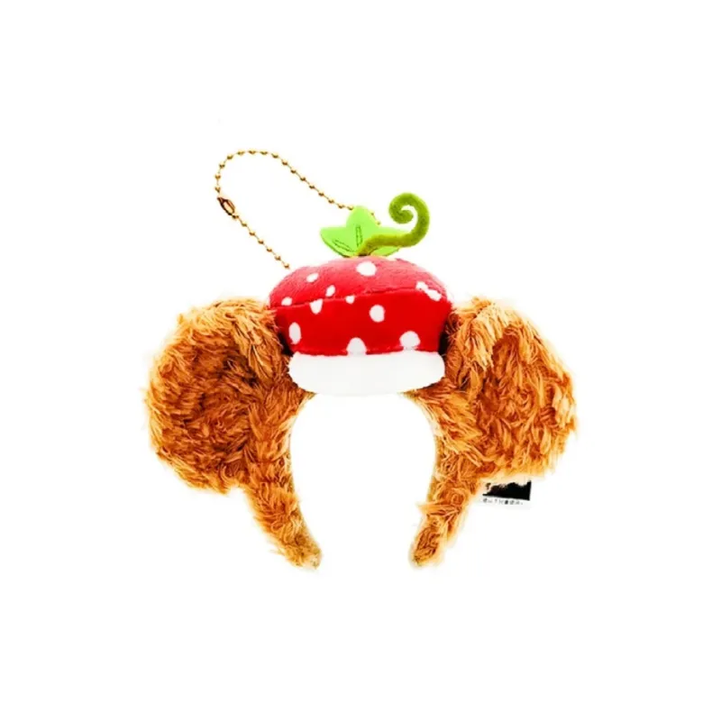 Disney Duffy Hong Kong Disney Halloween Duffy Keychain Dolls Plush Pendant Small Size Tall-0