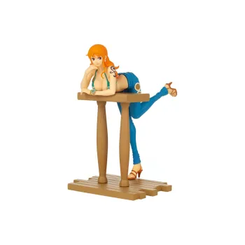 BANPRESTO Nami Glass Factory One Piece Grandline Journey Bonus Gifts