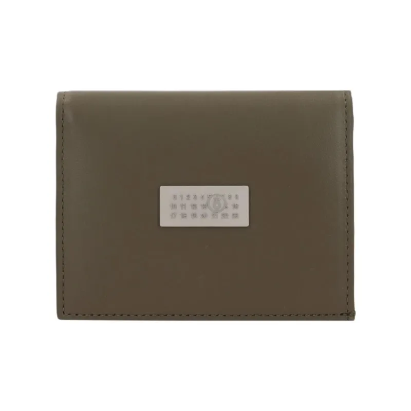 MM6 Maison Margiela Numeric Plaque Bifold Wallet-0