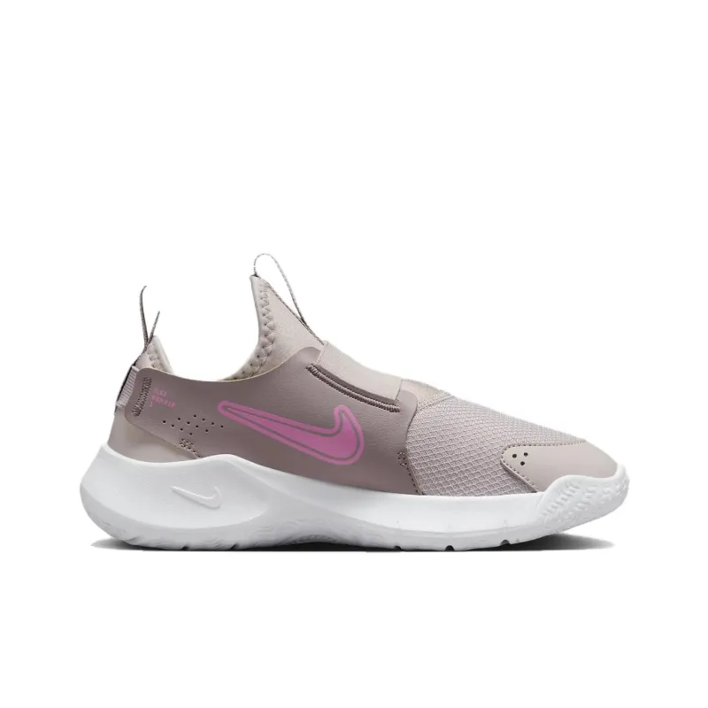 Nike Flex Runner 3 Slip Resistant, Abrasion Resistant, Lightweight Low Top Kids' Running Shoes Purple Pink Teenagers-1