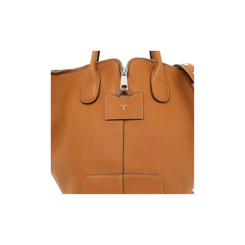 TOD'S Zipped Medium Top Handle Bag-4