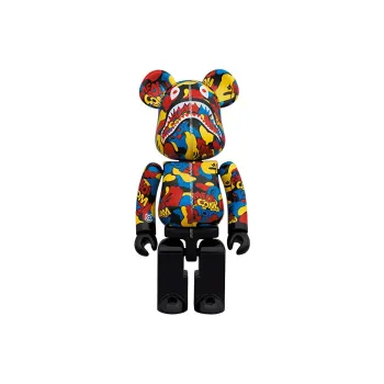 BE@RBRICK X Bape Medicom Toy Camo Shark Chogokin