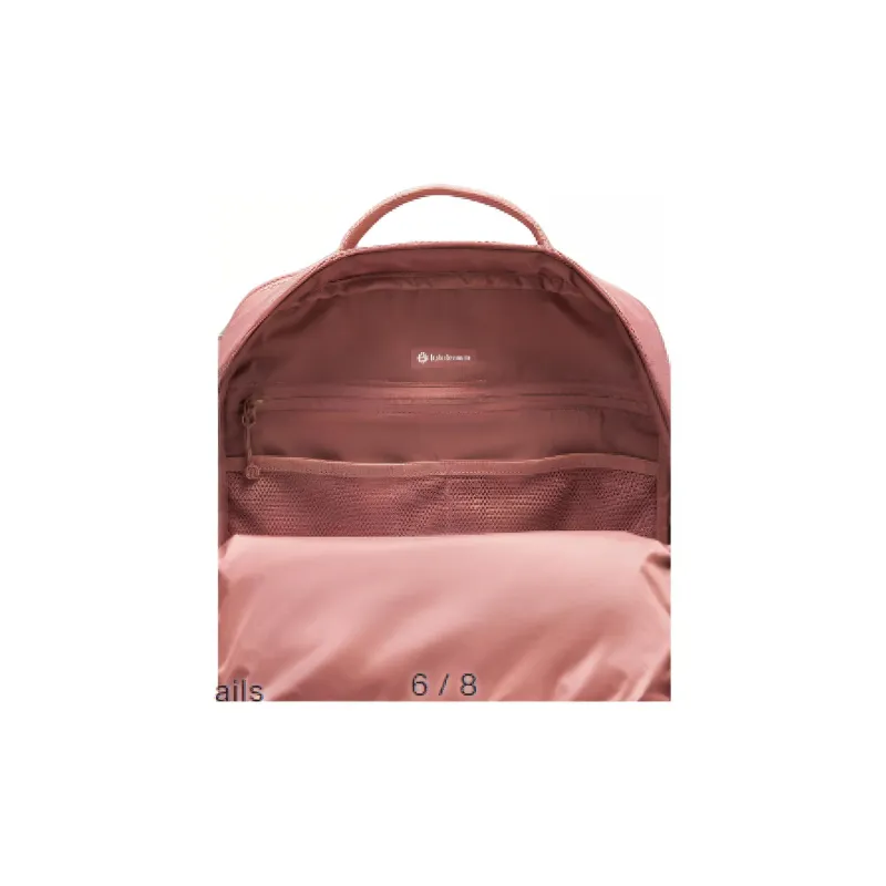 Lululemon Recycled Polyester Backpack Regular Unisex Pink-3