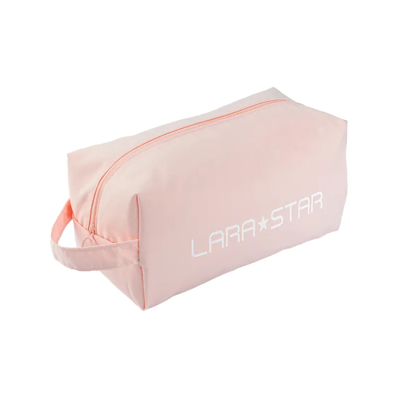 LARA STAR Polyester With TPU Shoe Bag Storage Bag Regular Unisex Pink/Black/Gray-1