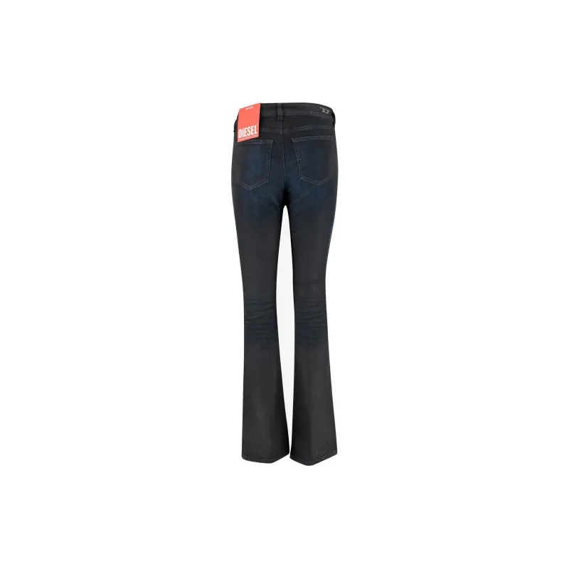 DIESEL Logo Plaque Demin Flared Jeans-1