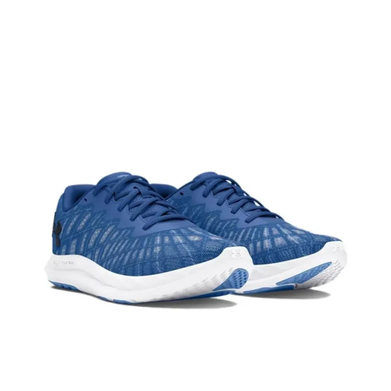 Under Armour Charged Breeze 2 Anti-Slip Wear-Resistant Low-Top Casual Running Shoes Men's Blue-1