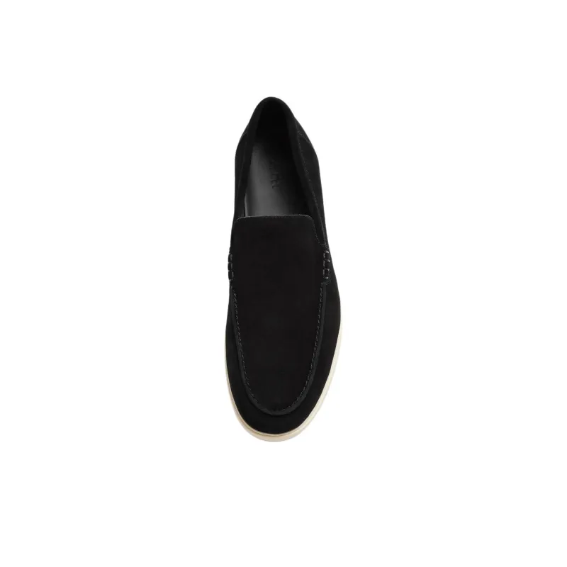 ZARA Loafers Men Black-3