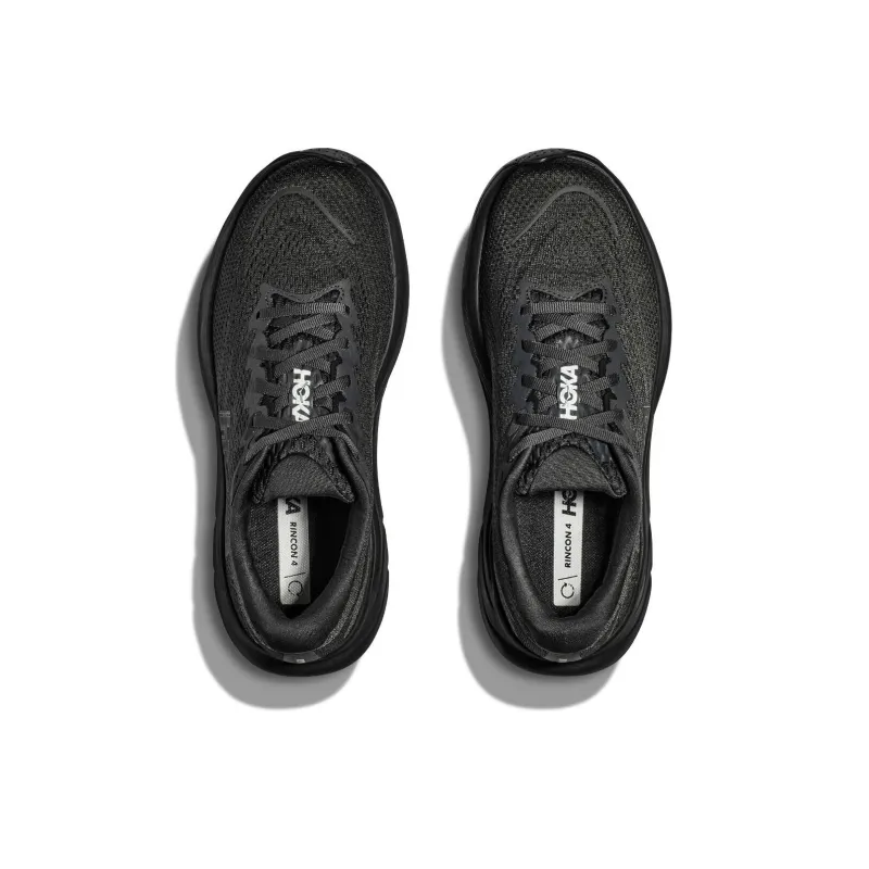 HOKA ONE ONE RINCON 4 Slip Resistant Low Top Running Shoes Men's Black-2