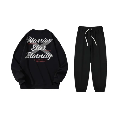 WARRIOR Sweatshirt Sets Unisex