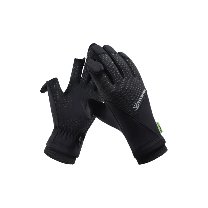 Yamaichi Maru Microfiber O Particle Velvet Dive Cloth Conductive Fiber Gloves Men's-0