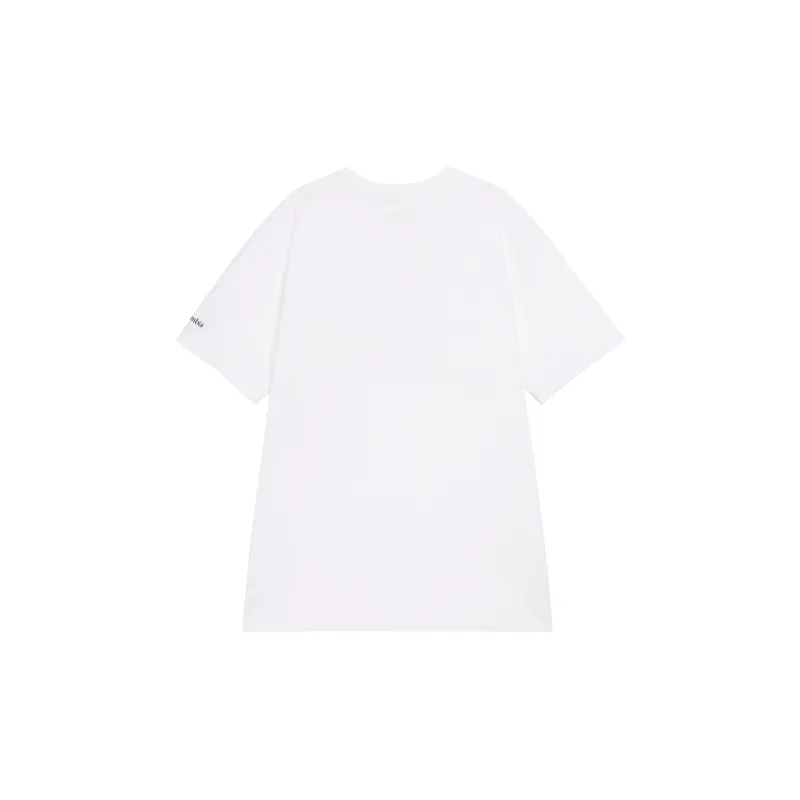Columbia T Shirts Unisex White-1