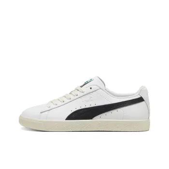 PUMA Clyde Leather White Black