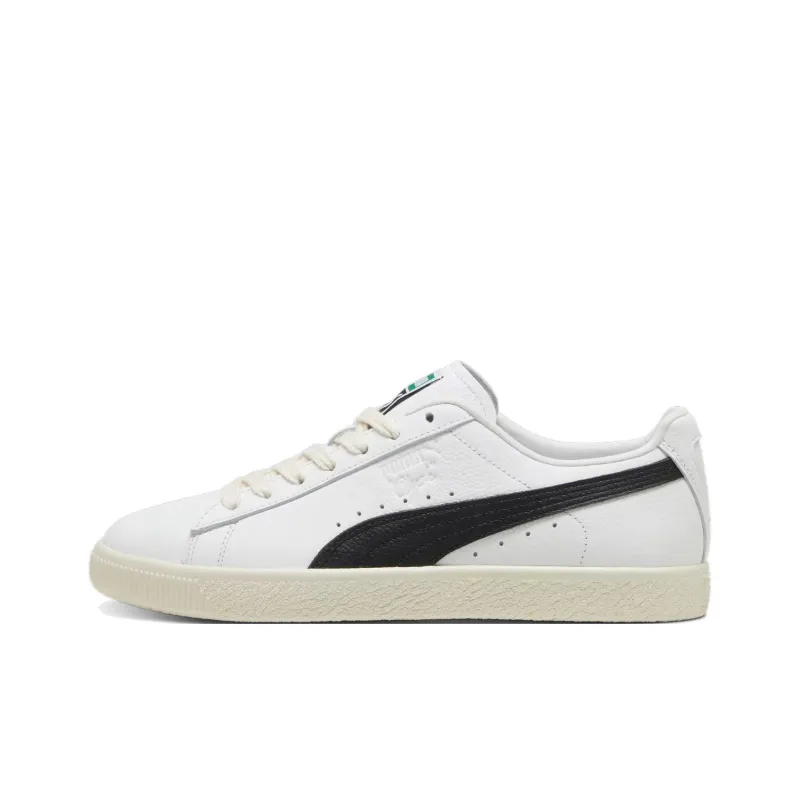 PUMA Clyde Leather White Black-0