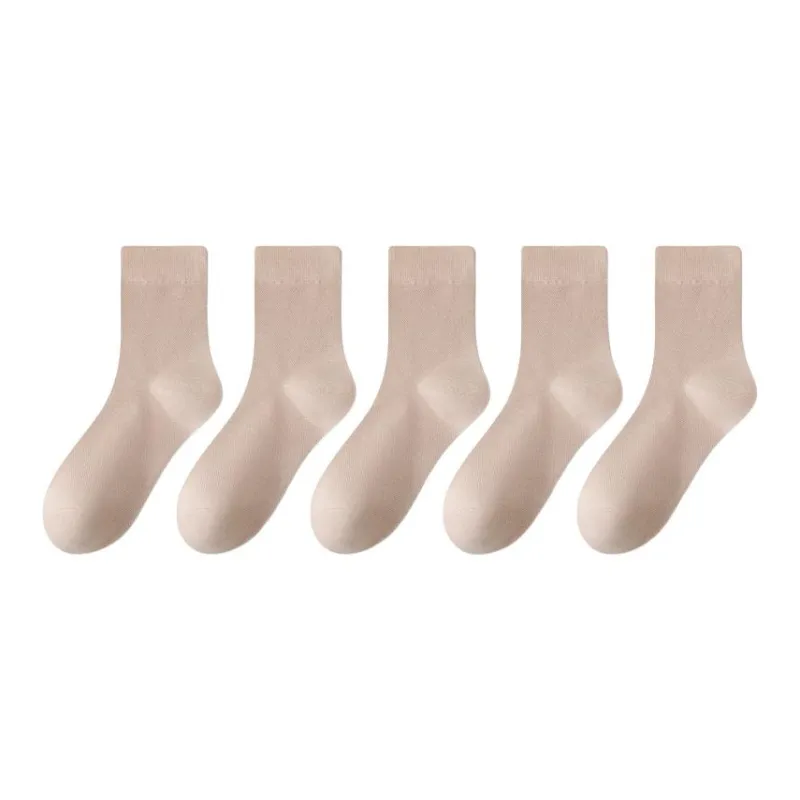 ROBINHOOD Mid Calf Socks Women's 5 Pack-12