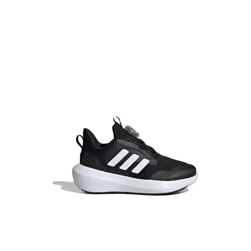Adidas FORTARUN 3.0 Abrasion Resistant Low Top Kids Lifestyle Shoes Black White Kids'-1