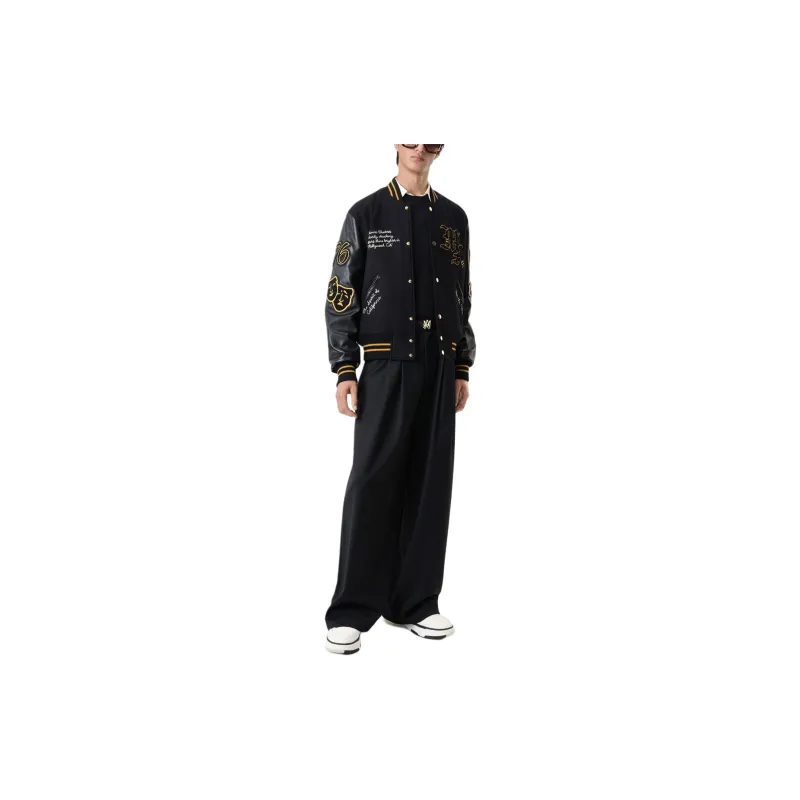 AMIRI Lion Varsity Jacket-3