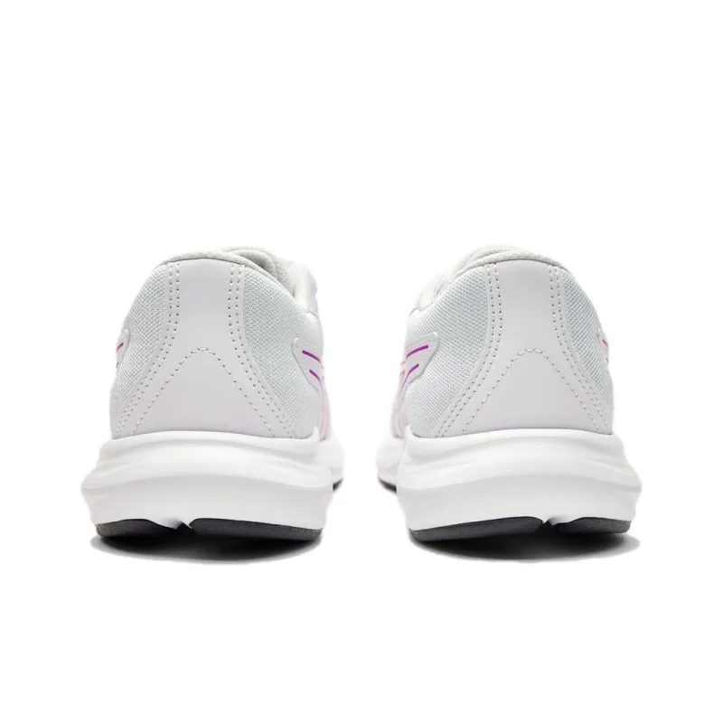 Asics Anti-Slip Wear-Resistant Low-Top Kids' Running Shoes White Purple Teenagers-4