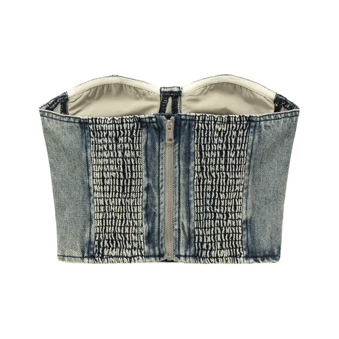 CHUU Tank Tops Women's Light Denim Blue-1