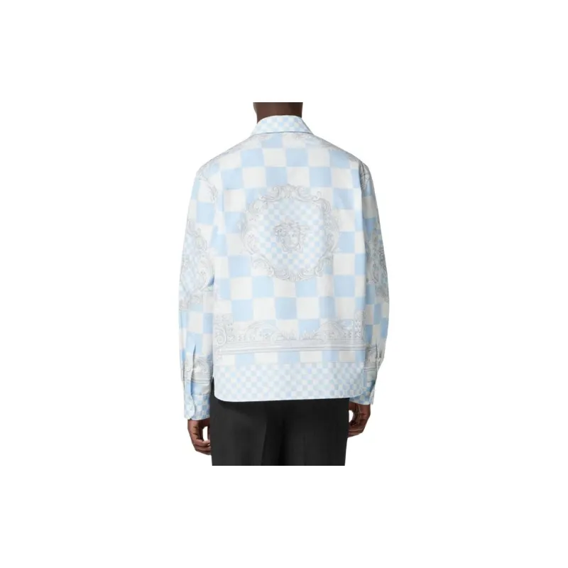 VERSACE Medusa Print Poplin Jacket-3